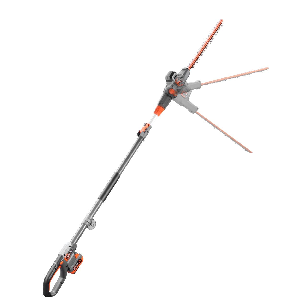 B-WARE FUXTEC 20V Akku Hochheckenschere FX-E1HH20 SET mit 1 x Akku 2Ah, 1 x Ladegerät 2,4A