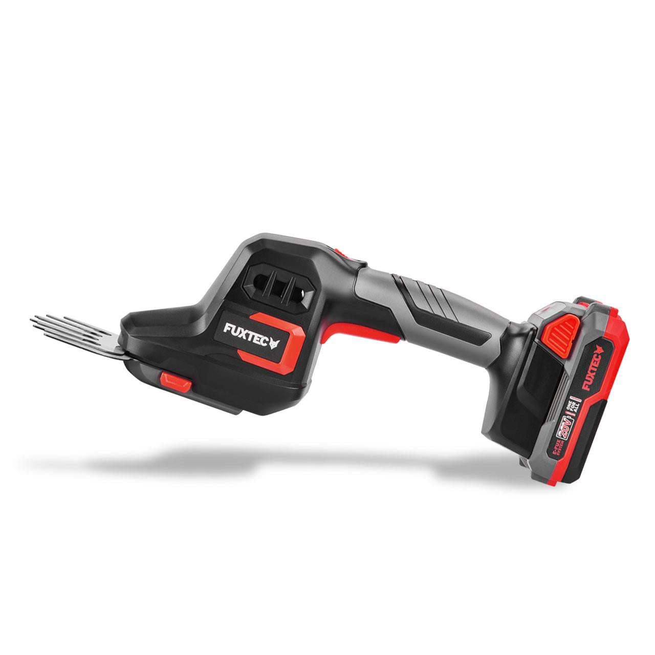 FUXTEC 20V Grasschere und Strauchschere FX-E1HHS20-SET