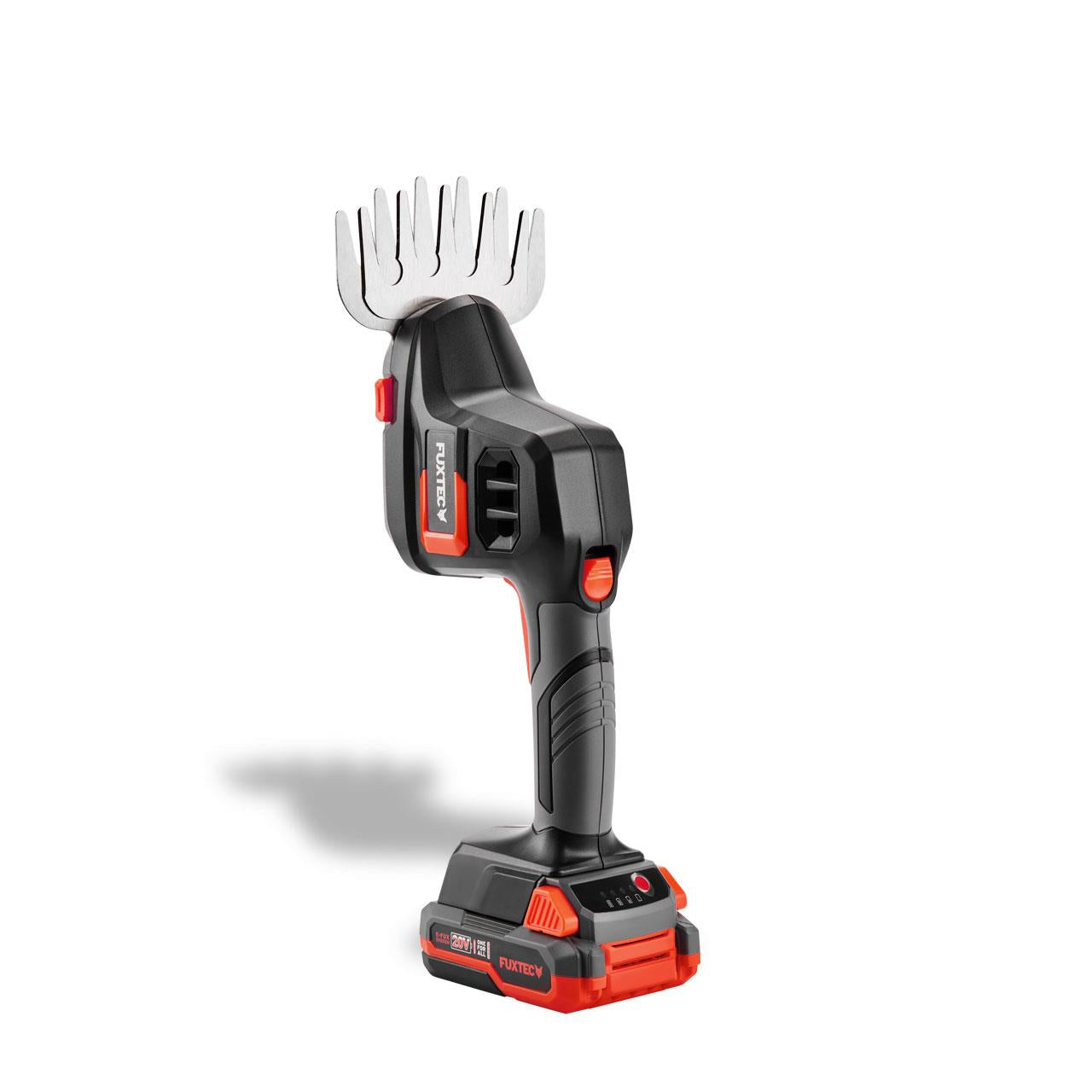 B-WARE FUXTEC 20V Handheckenschere FX-E1HHS20SET