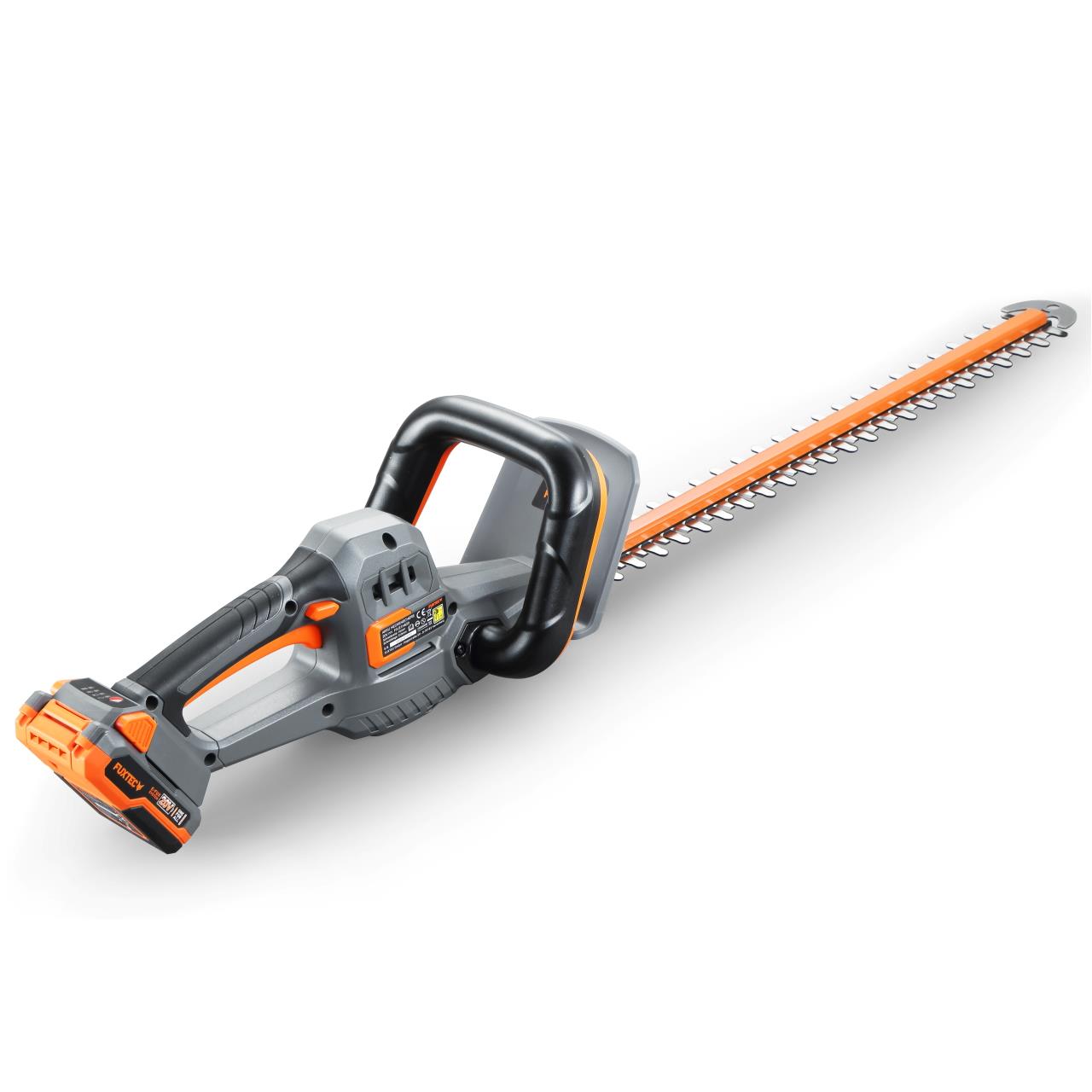 B-WARE FUXTEC 20V Akku Heckenscheren FX-E1HS20 SET mit 1 x Akku 2Ah, 1 x Ladegerät 1A