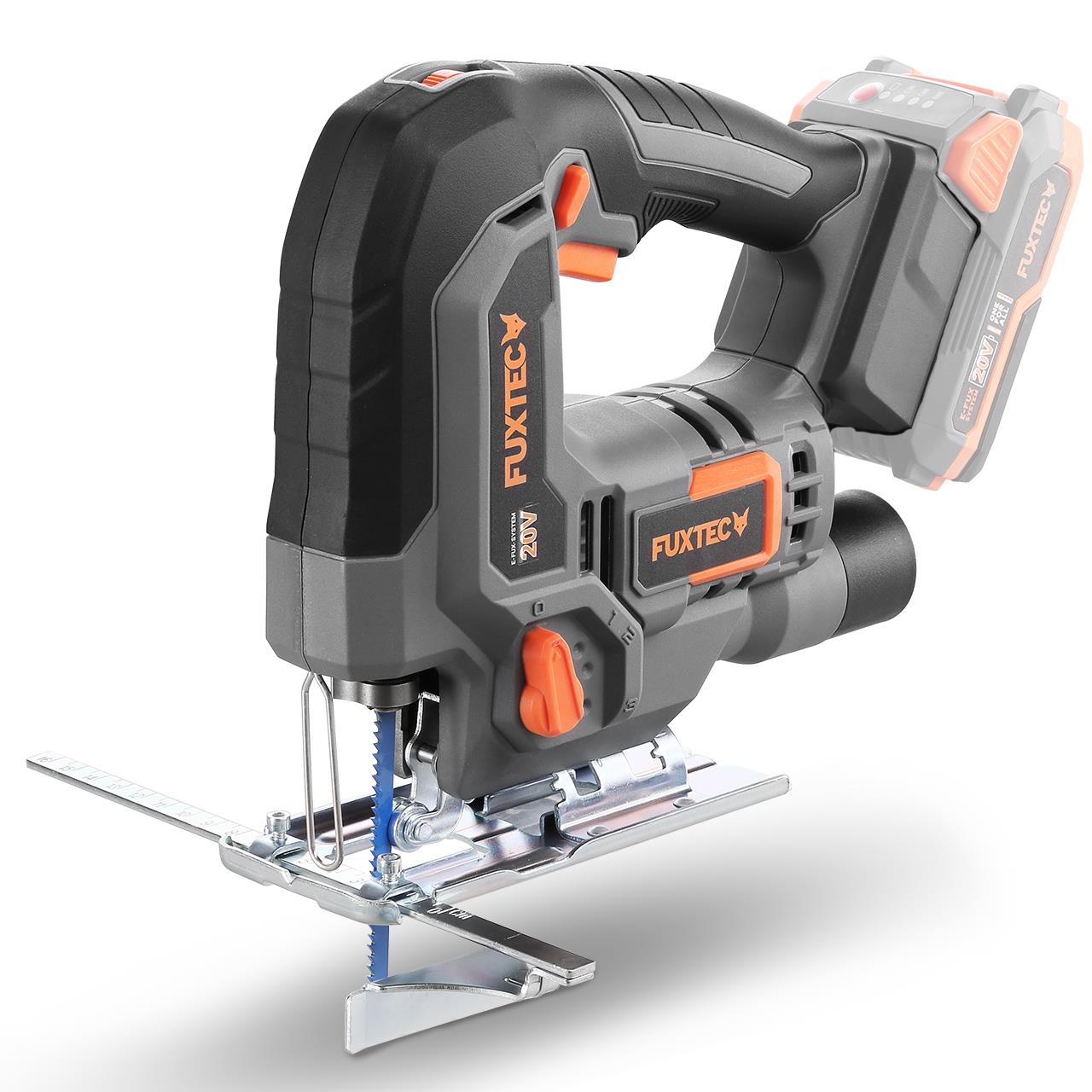 B-WARE FUXTEC 20V Akku Stichsäge FX-E1JS20 ohne Akkupack, ohne Ladegerät