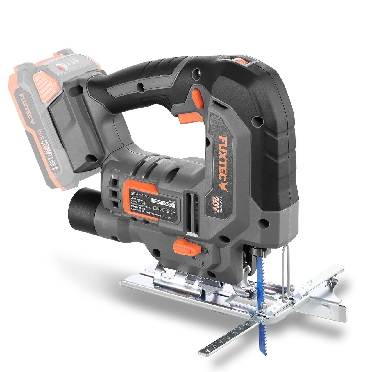 B-WARE FUXTEC 20V Akku Stichsäge FX-E1JS20 ohne Akkupack, ohne Ladegerät