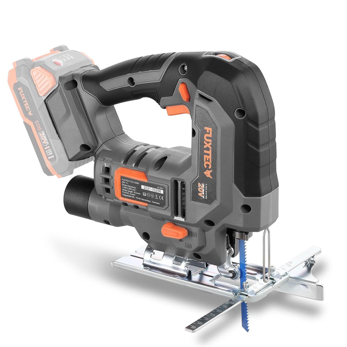 Bild 1 B-WARE FUXTEC 20V Akku Stichsäge FX-E1JS20 ohne Akkupack, ohne Ladegerät