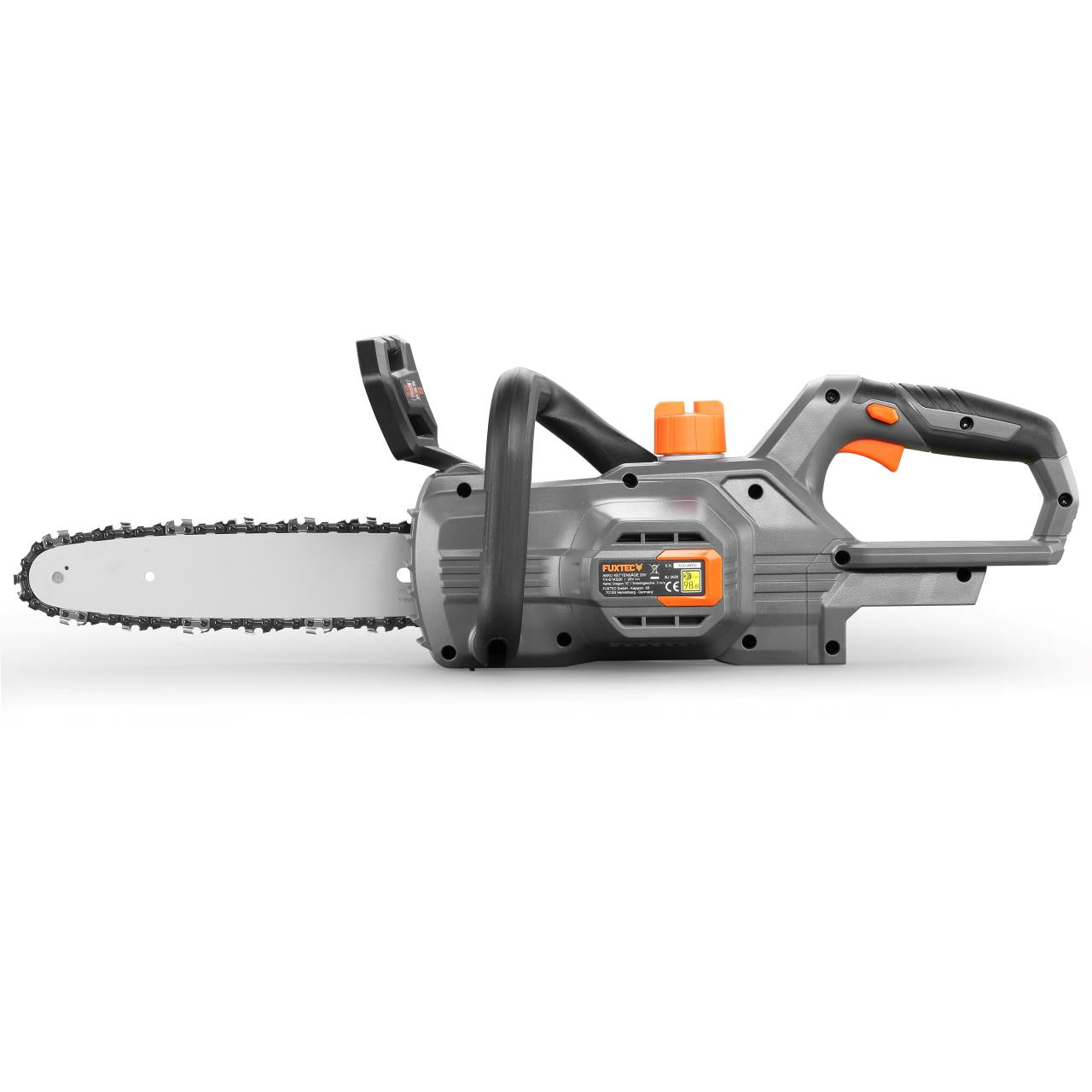 B-WARE FUXTEC 20V Akku Kettensäge FX-E1KS20 SET 2 mit 1 x Akku 2Ah, 1 x Ladegerät 2,4A