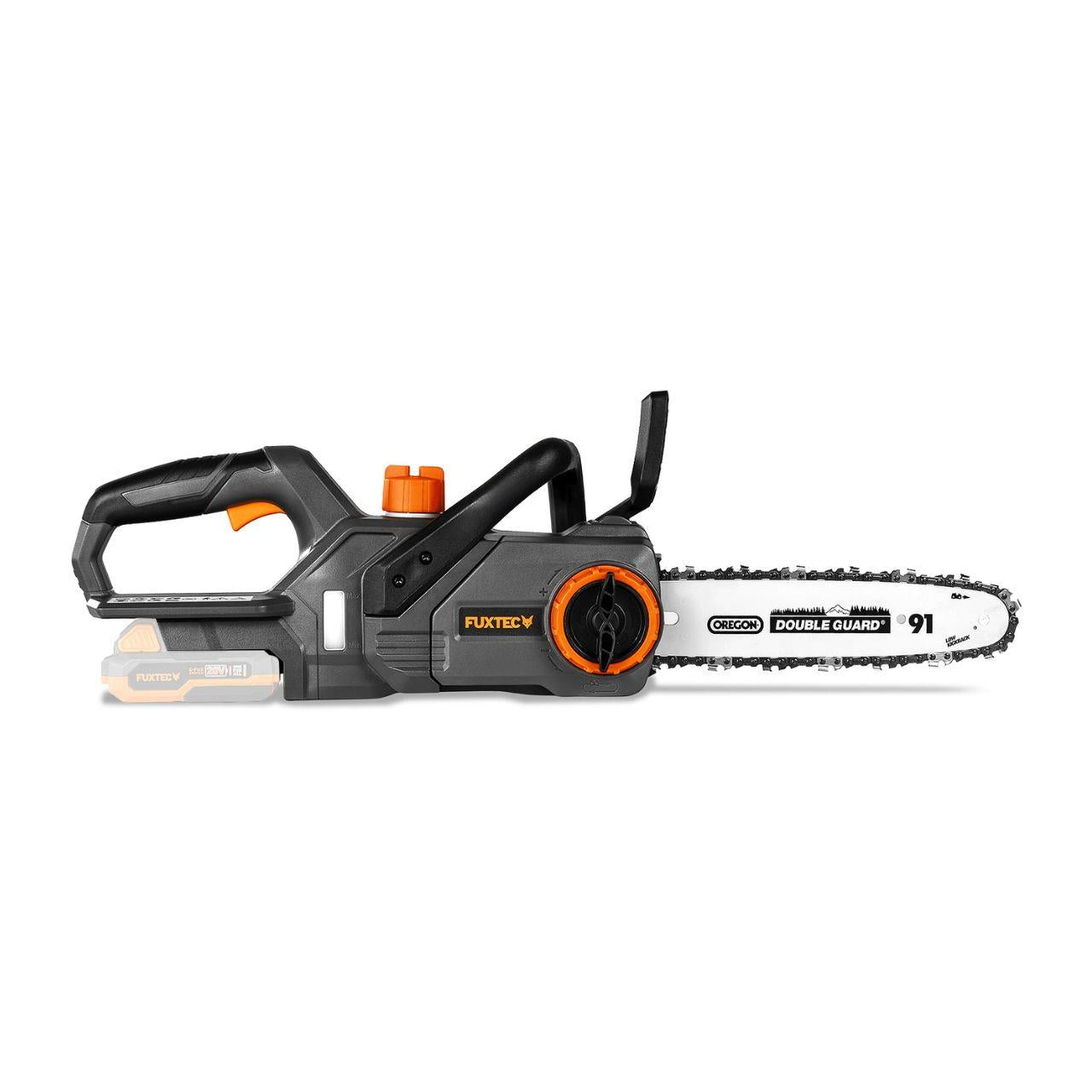 B-WARE FUXTEC 20V Akku Kettensäge FX-E1KS20 ohne Akkupack, ohne Ladegerät