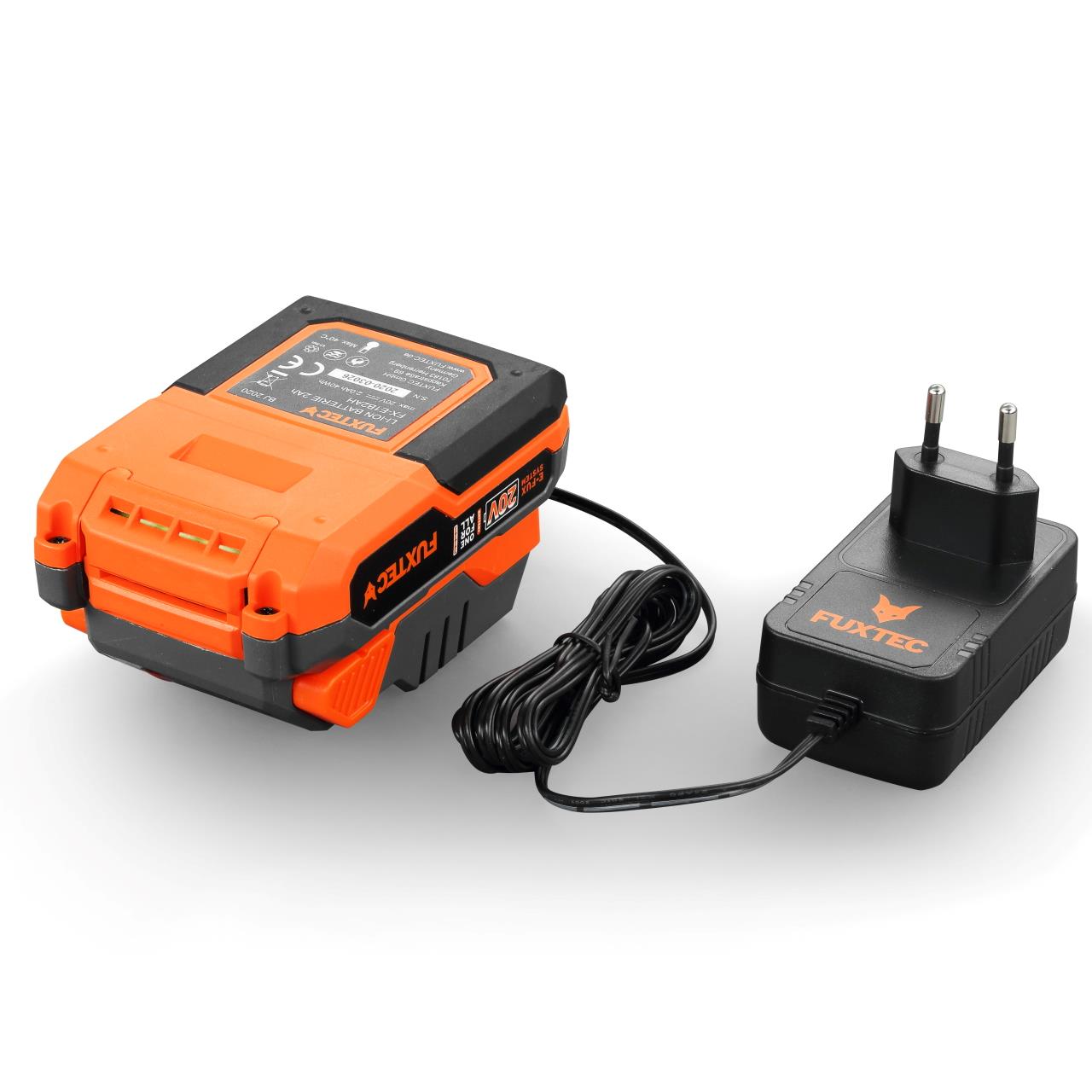 B-WARE FUXTEC 20V Akku Schlagbohrschrauber FX-E1SBS20 SET mit 2 x Akku 2Ah, 1 x Ladegerät 1A