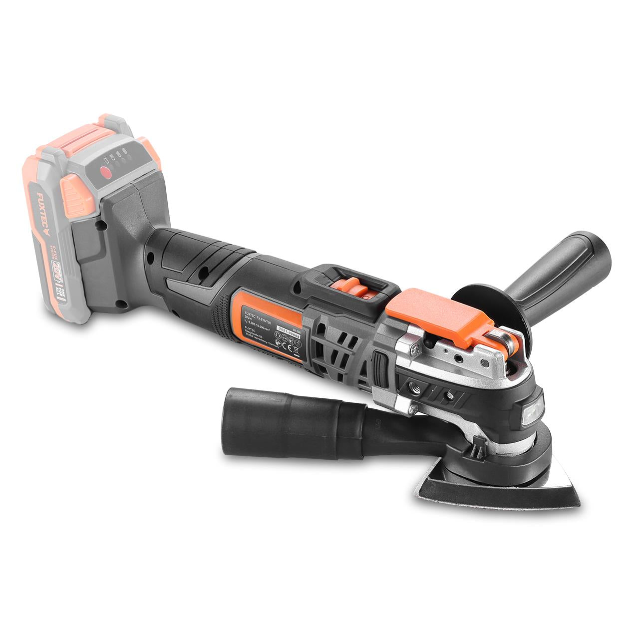 B-WARE FUXTEC 20V Akku Multifunktionstool FX-E1MT20 ohne Akkupack, ohne Ladegerät