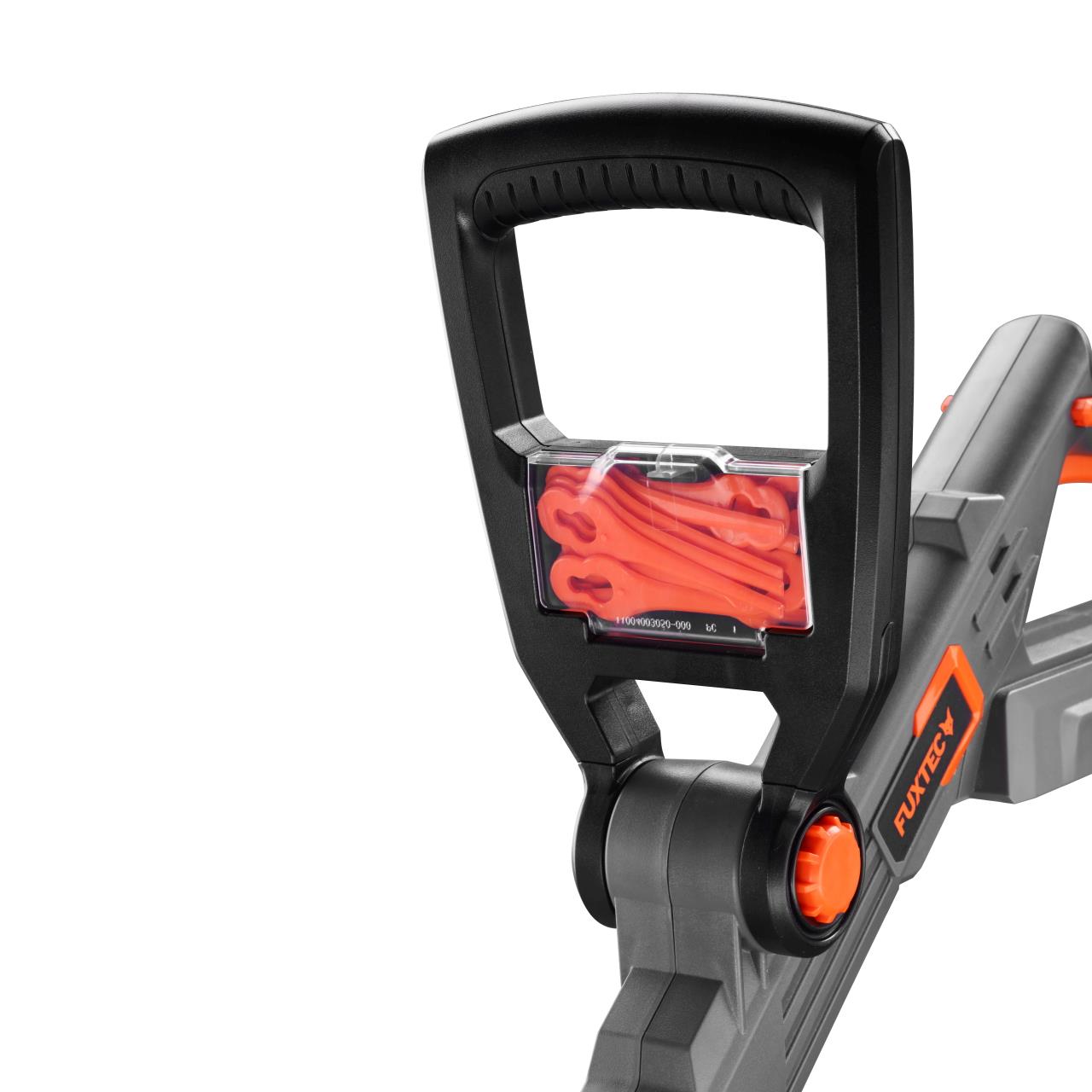 B-WARE FUXTEC 20V Akku Rasentrimmer FX-E1RT20 SET mit 1 x Akku 2Ah, 1 x Ladegerät 2,4A