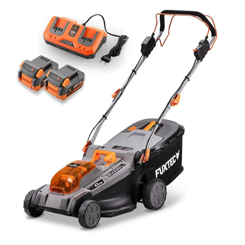 Bild 1 B-WARE Akku Rasenmäher FX-E2RM43PRO Set mit flexiblem Antrieb