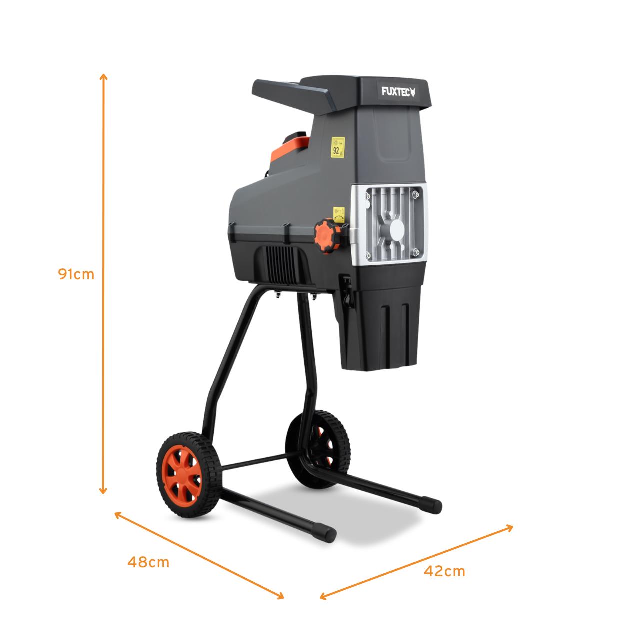 Bild 1 B-WARE FUXTEC Elektro Gartenhäcksler FX-EGH2800T 2800W