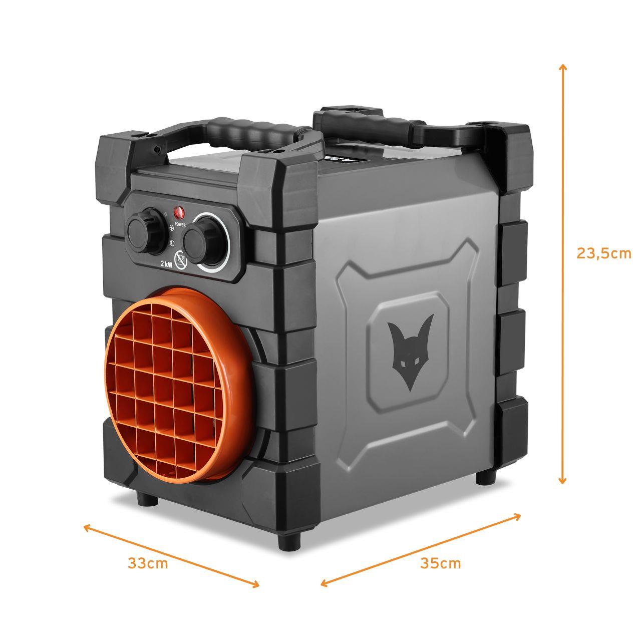 B-WARE FUXTEC Elektroheizer FX-EH2