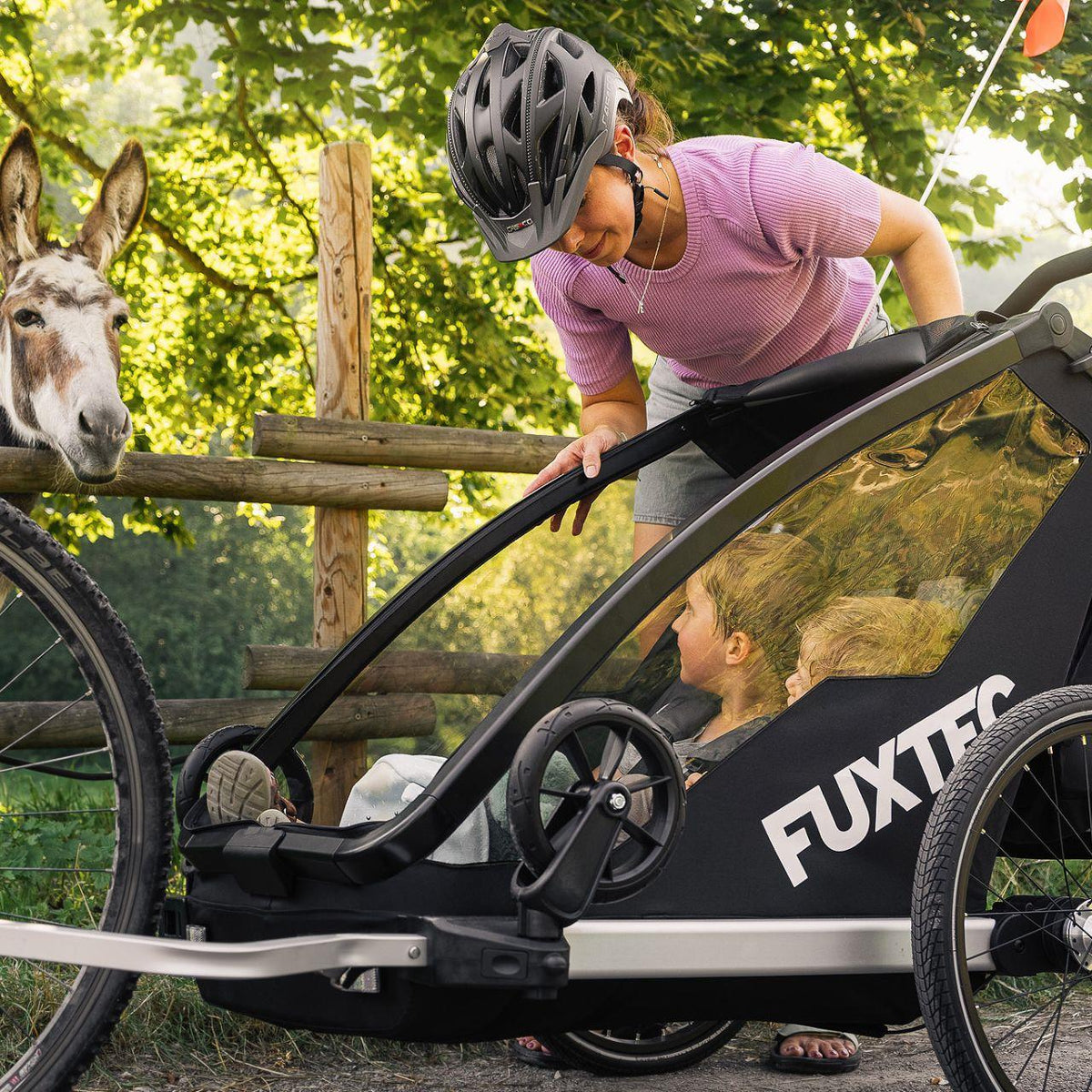 Bild 1 B-Ware FUXTEC Fahrradanhänger Sportfux FX-FA1