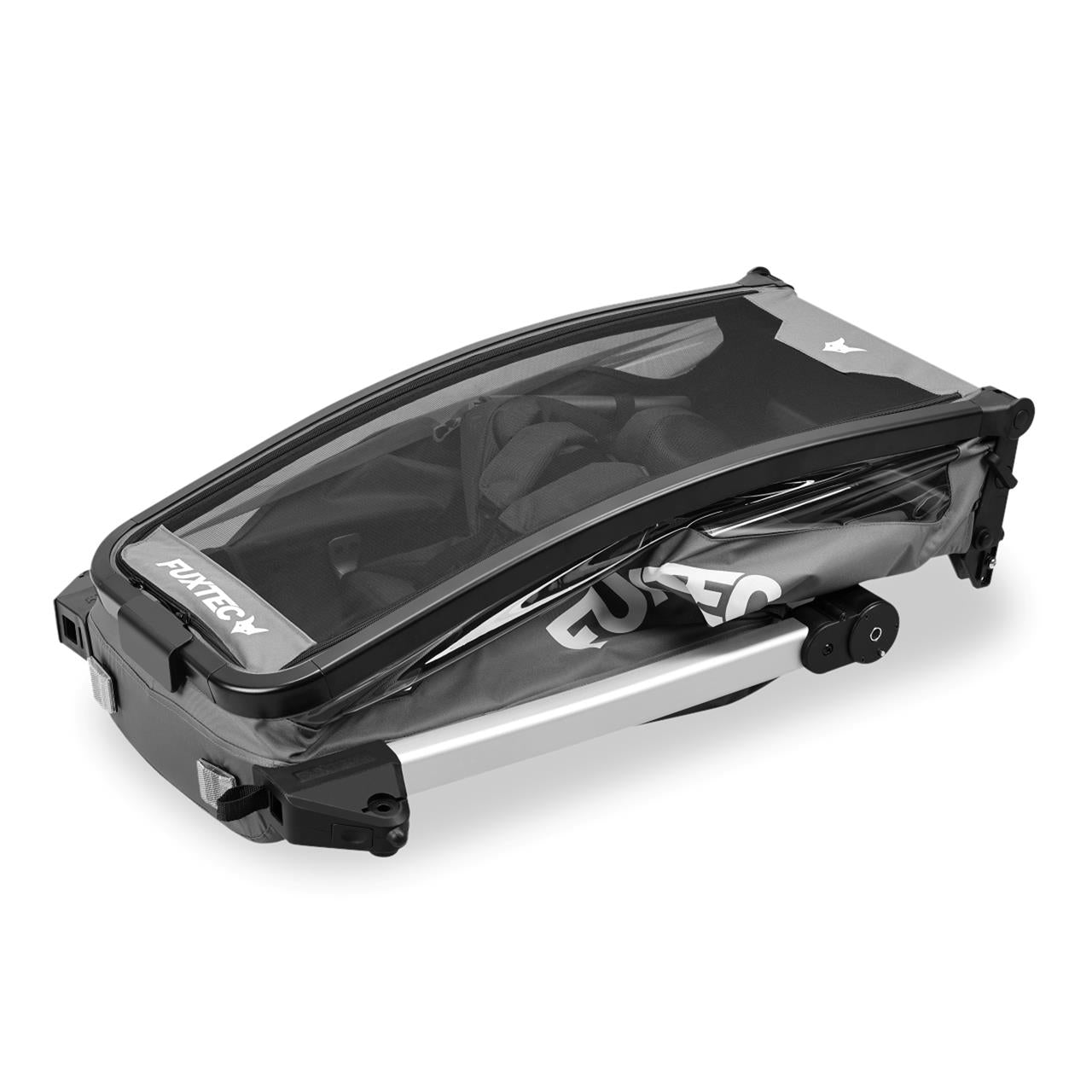 V: B-Ware FUXTEC Fahrradanhänger 1-Sitzer FX-FA1S