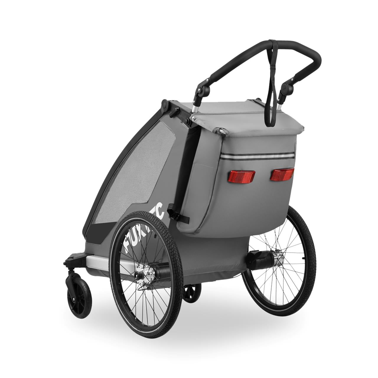 V: B-Ware FUXTEC Fahrradanhänger 1-Sitzer FX-FA1S