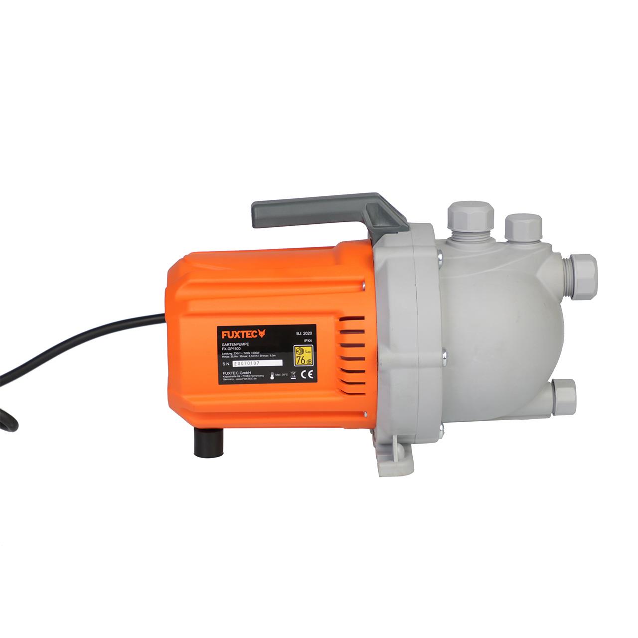 B-WARE FUXTEC Gartenpumpe FX-GP1600
