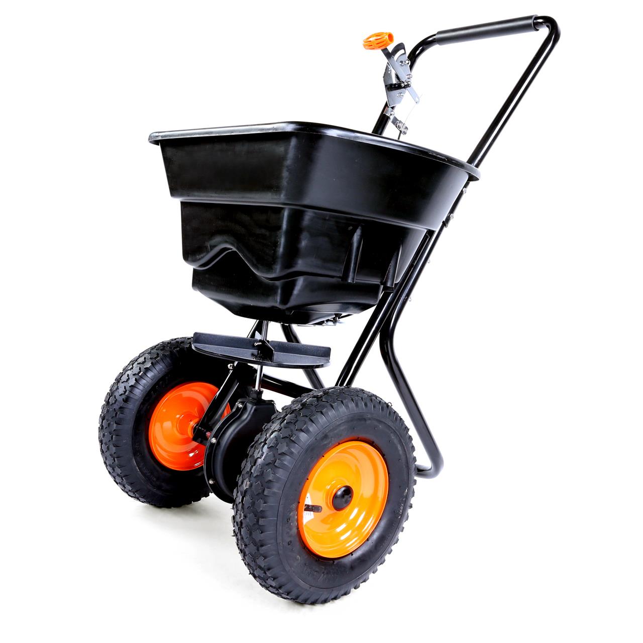 Bild 1 B-WARE FUXTEC FX-GS36 Salzstreuer Streuwagen Saatgutstreuer