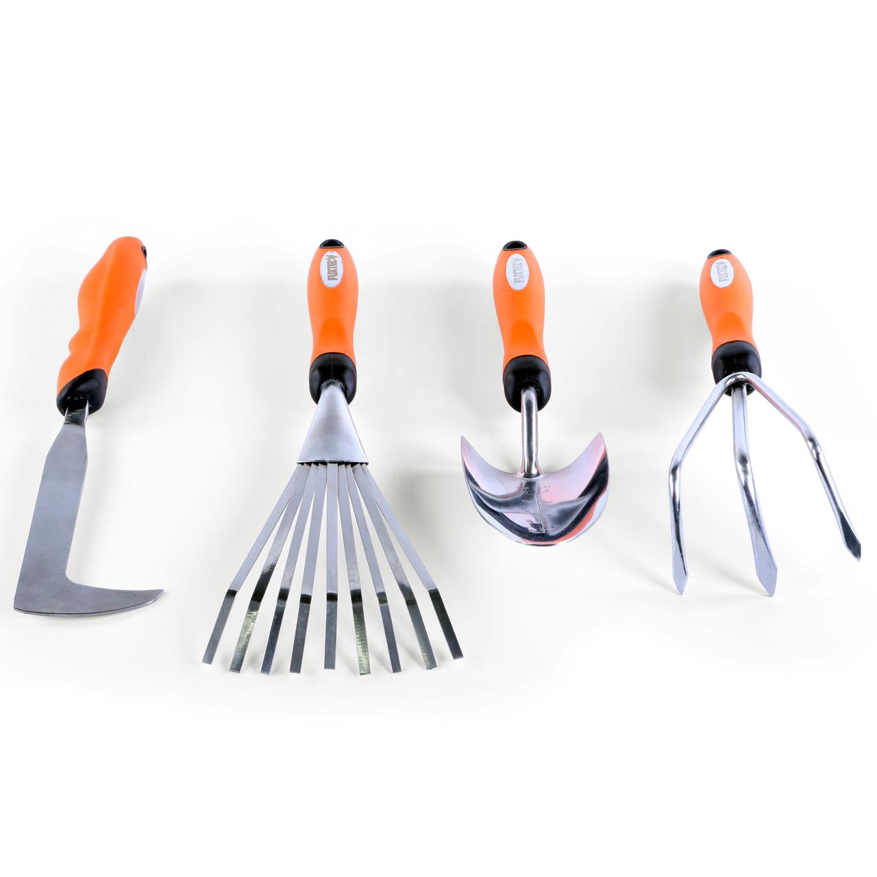 B-WARE FUXTEC 4er Set Premium Handgartenwerkzeug