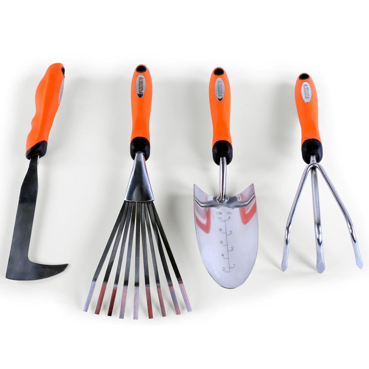 B-Ware FUXTEC 4er Set Premium Handgartenwerkzeug