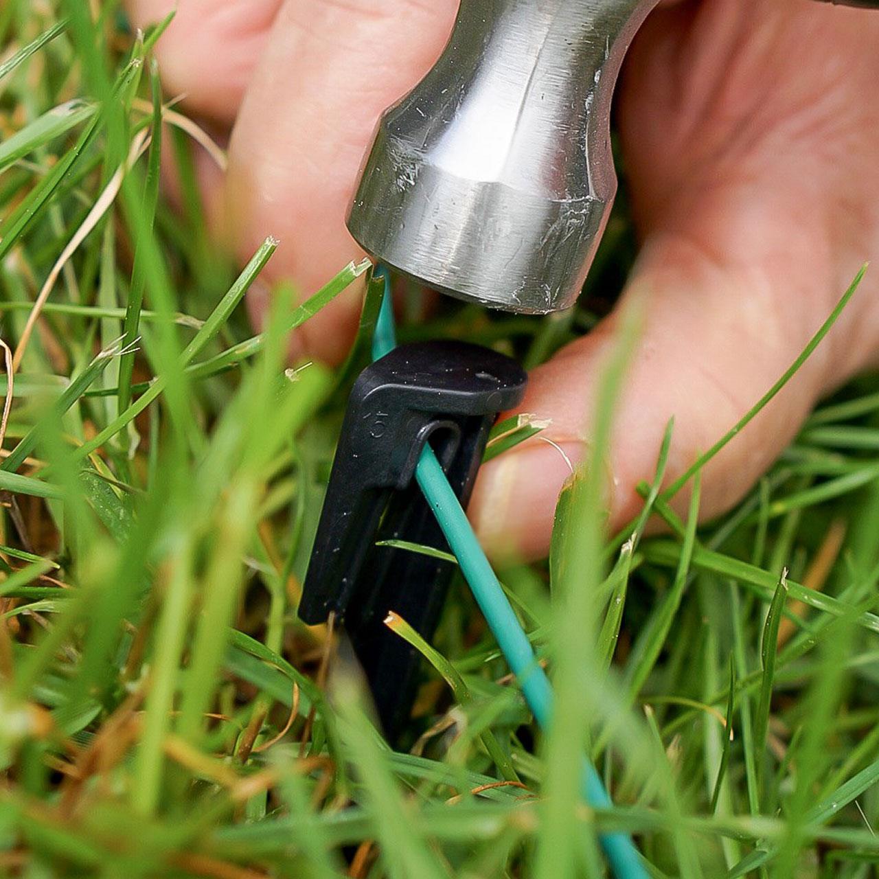 B-WARE Begrenzungskabel 100m + 100 Erdnägel für Mähroboter - Made in Germany