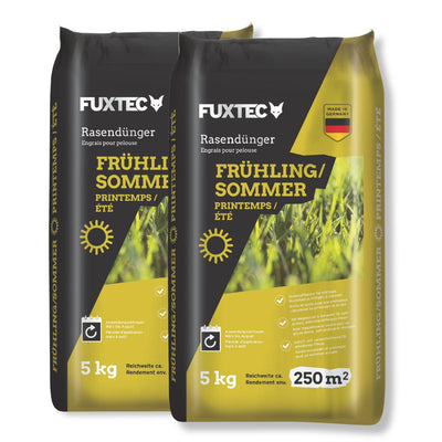 FUXTEC Rasendünger Frühjahr/Sommer FX-RDFS 10kg für 500qm