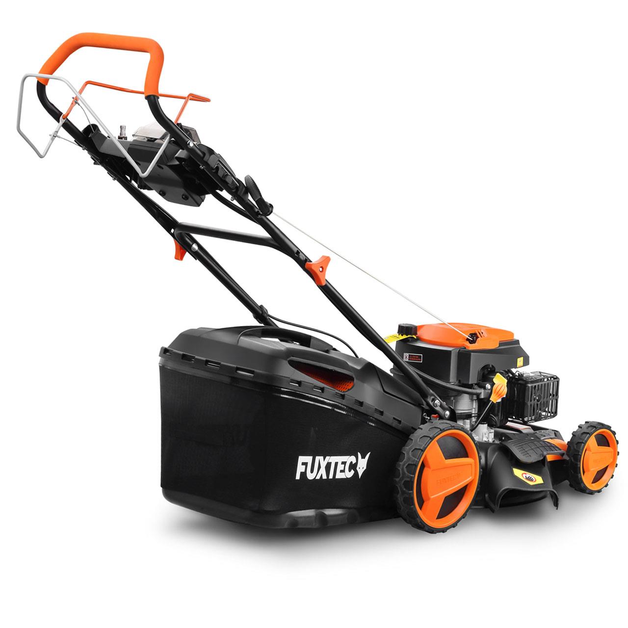 Bild 1 B-WARE Benzin Rasenmäher E-Start  FX-RM5196eS mit zipgo®