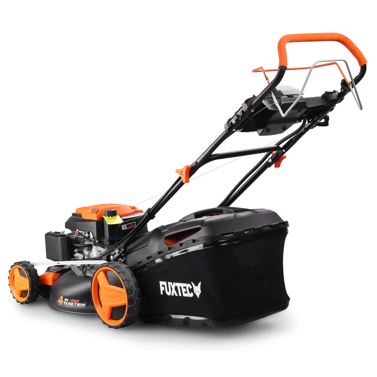 Bild 1 B-WARE Benzin Rasenmäher E-Start  FX-RM5196eS mit zipgo®