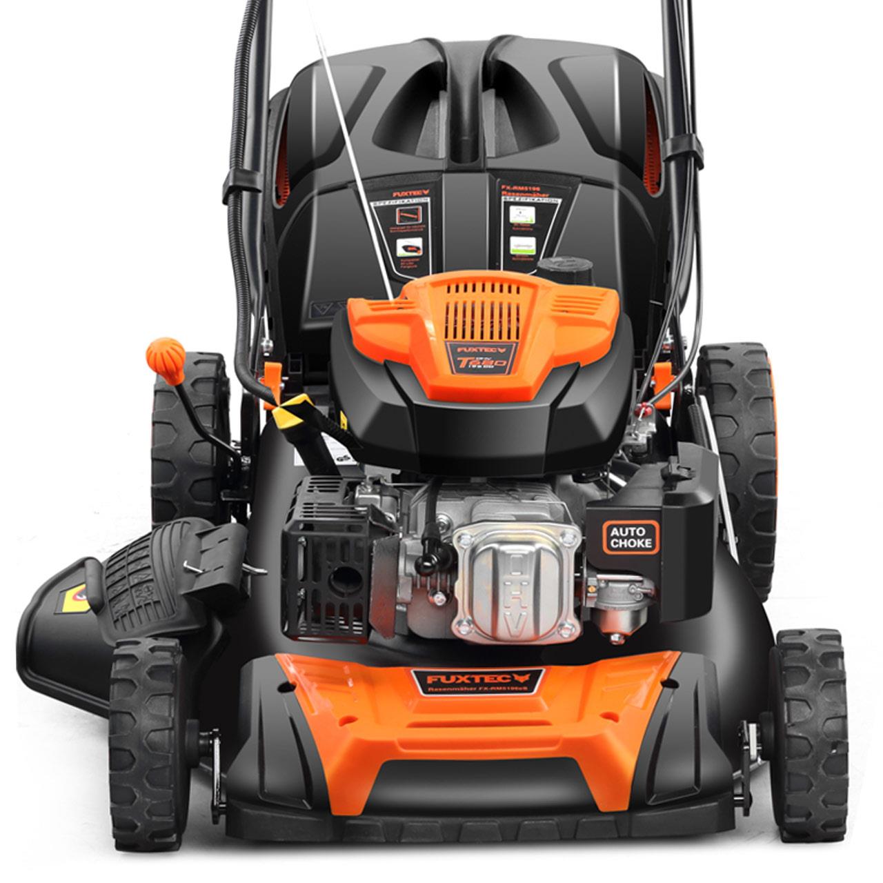 Bild 1 B-WARE Benzin Rasenmäher E-Start  FX-RM5196eS mit zipgo®
