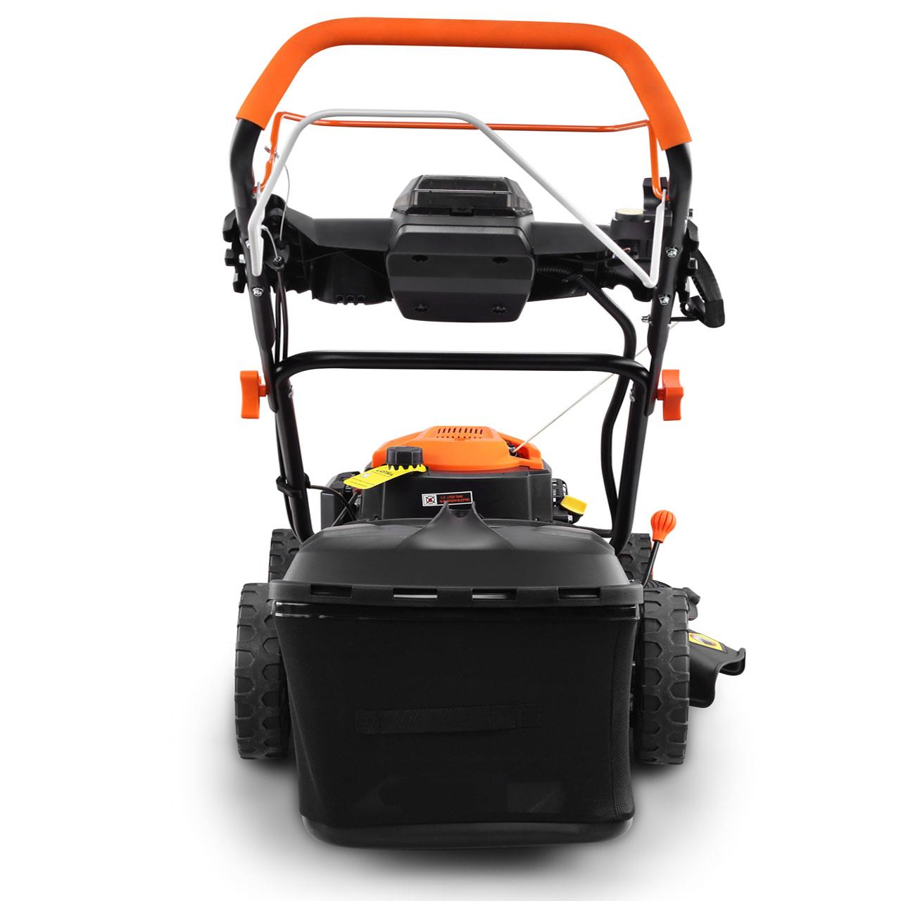 Bild 1 B-WARE Benzin Rasenmäher E-Start  FX-RM5196eS mit zipgo®