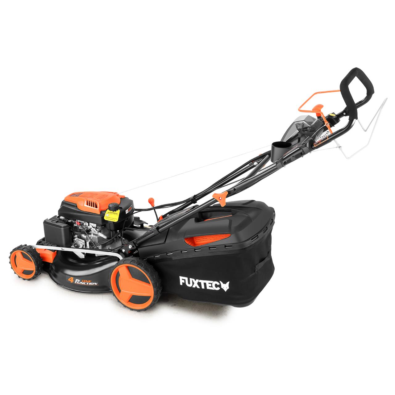 Bild 1 B-WARE Benzin Rasenmäher FX-RM5196eS-PRO mit E-Start und regulierbarem Selbstantrieb
