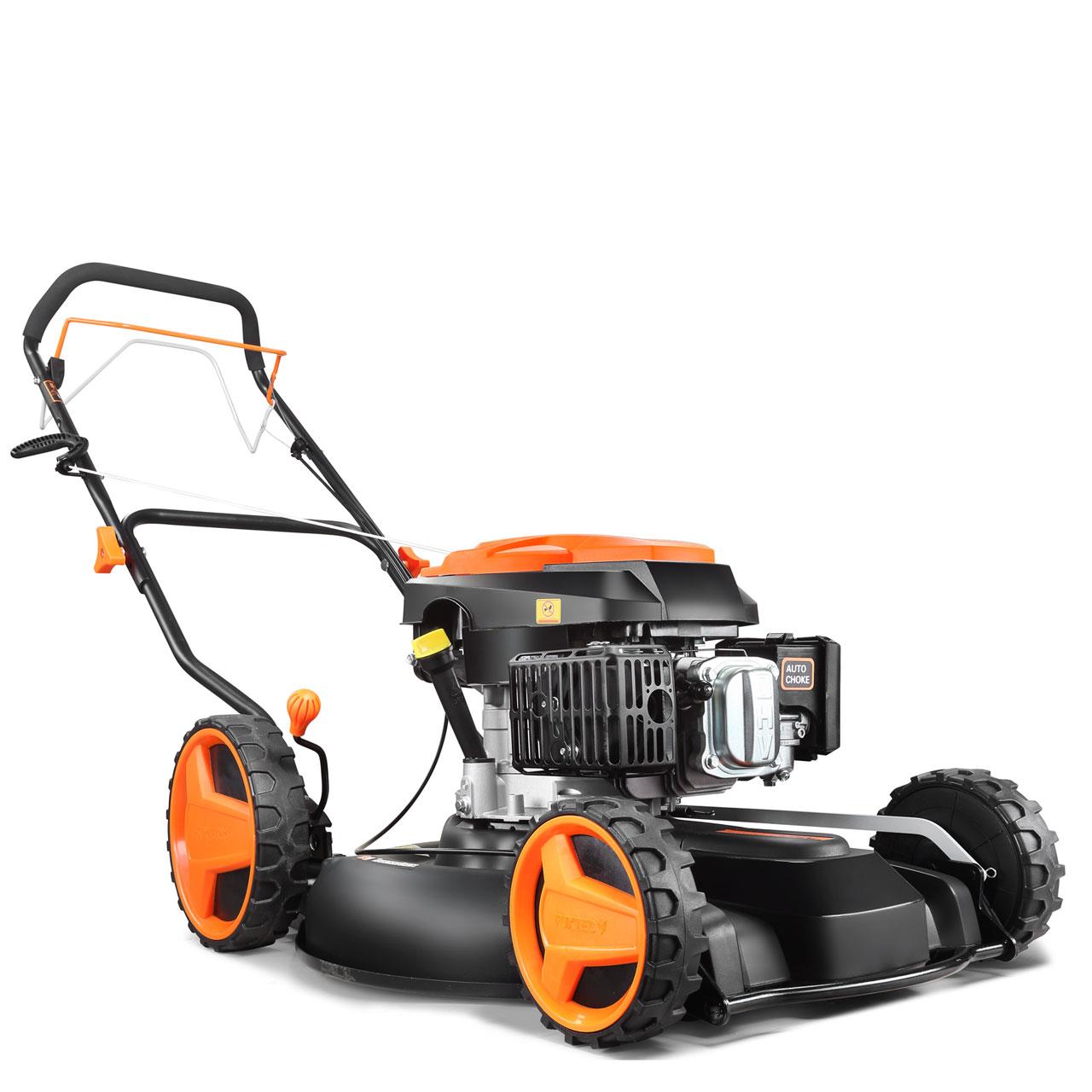 B-WARE Benzin Rasenmäher FX-RM51SA96 Mulchmäher mit Antrieb