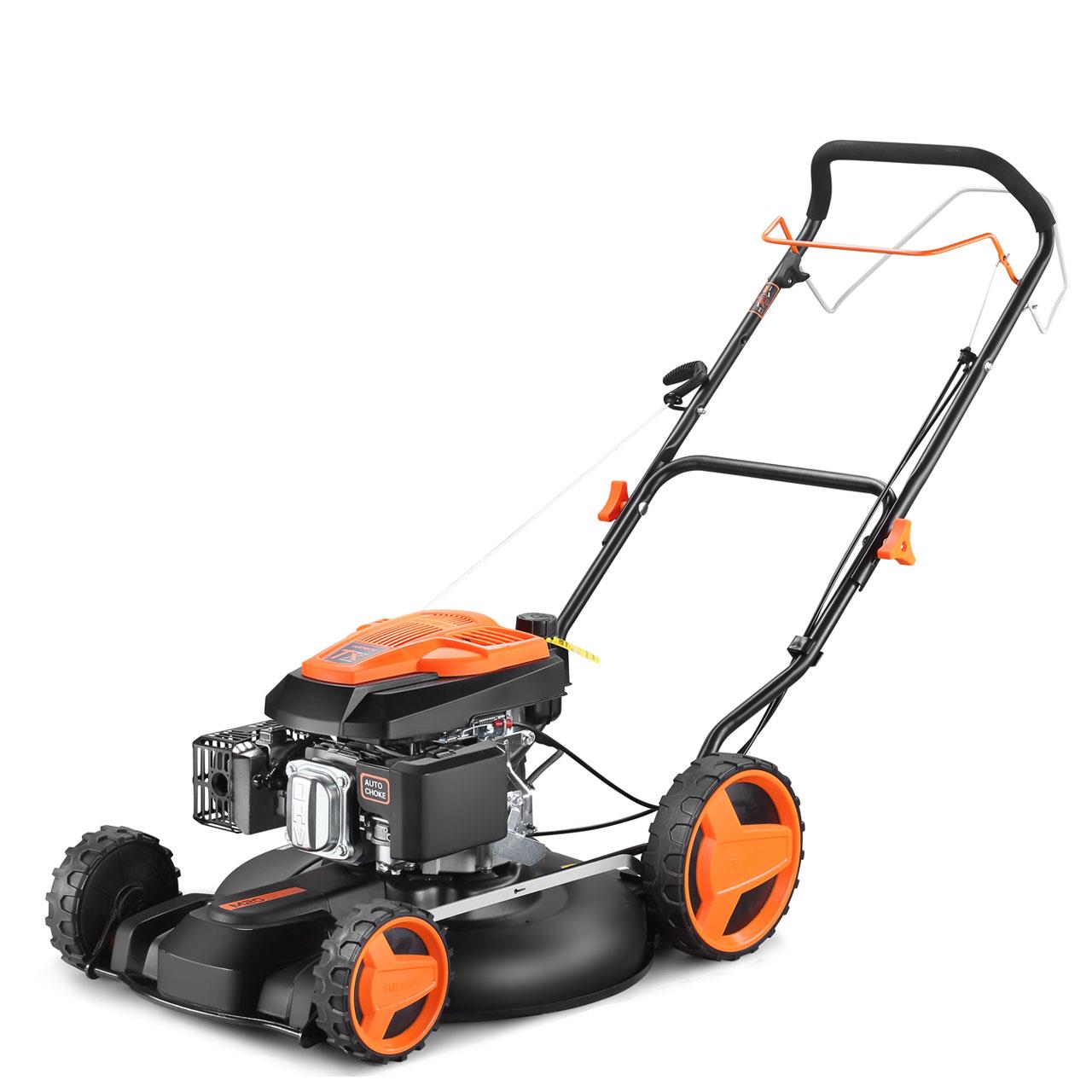 B-WARE Benzin Rasenmäher FX-RM51SA96 Mulchmäher mit Antrieb