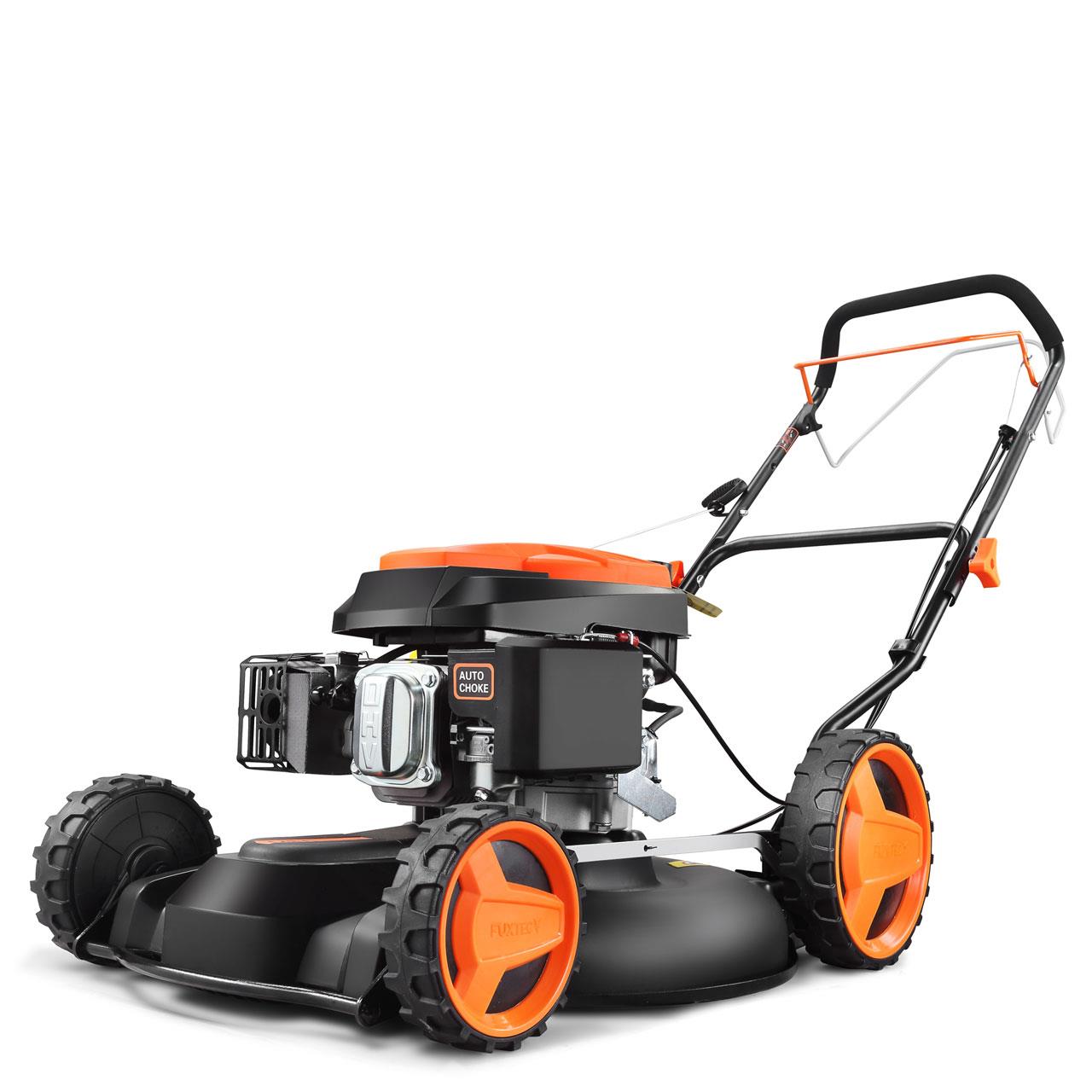 B-WARE Benzin Rasenmäher FX-RM51SA96 Mulchmäher mit Antrieb