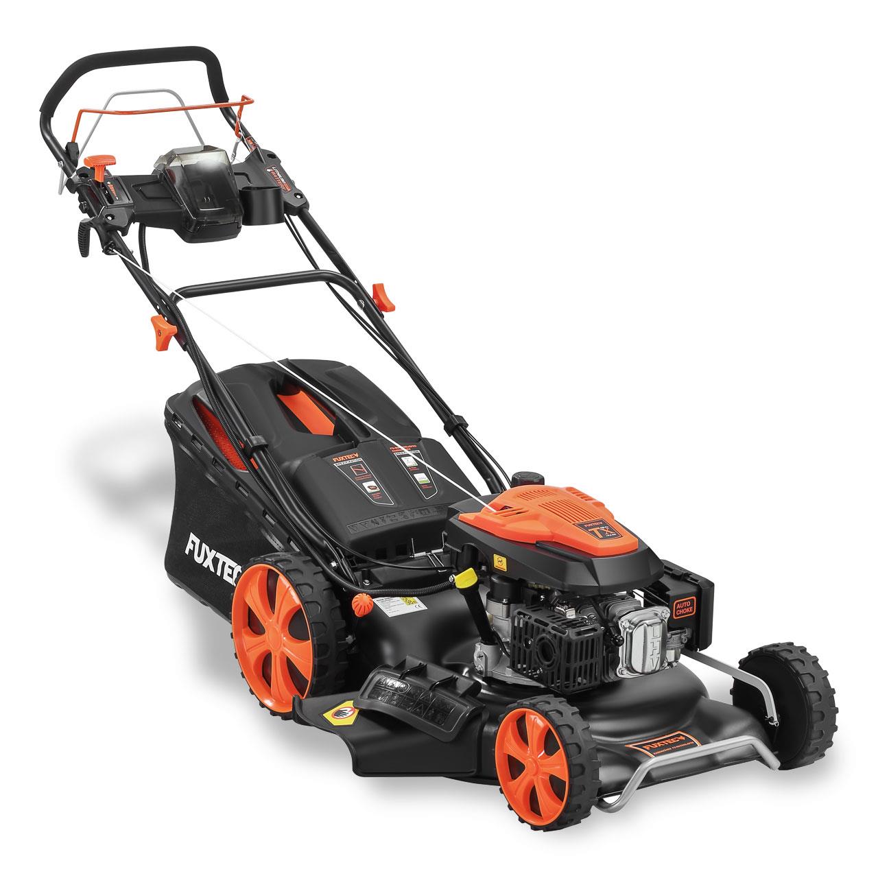 Bild 1 B-WARE Der FUXTEC Benzin Rasenmäher FX-RM5396eSPRO