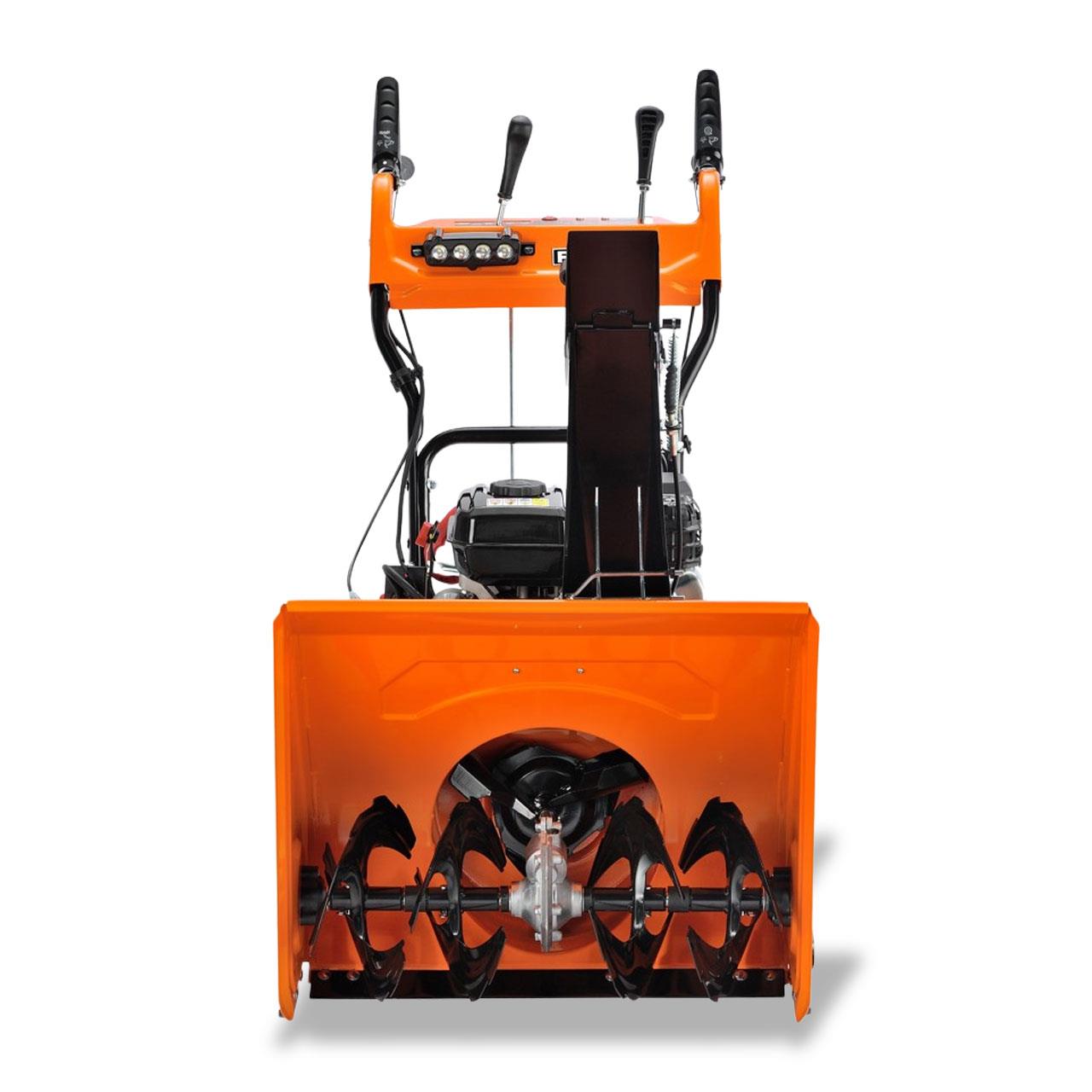 B-WARE FUXTEC Benzin Schneefräse FX-SF2196 mit E-Start