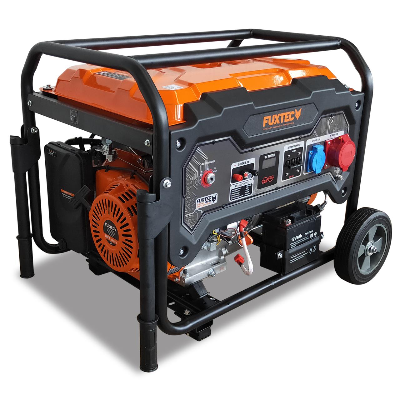 B-WARE FUXTEC Stromerzeuger FX-SG7500TE mit Elektrostart