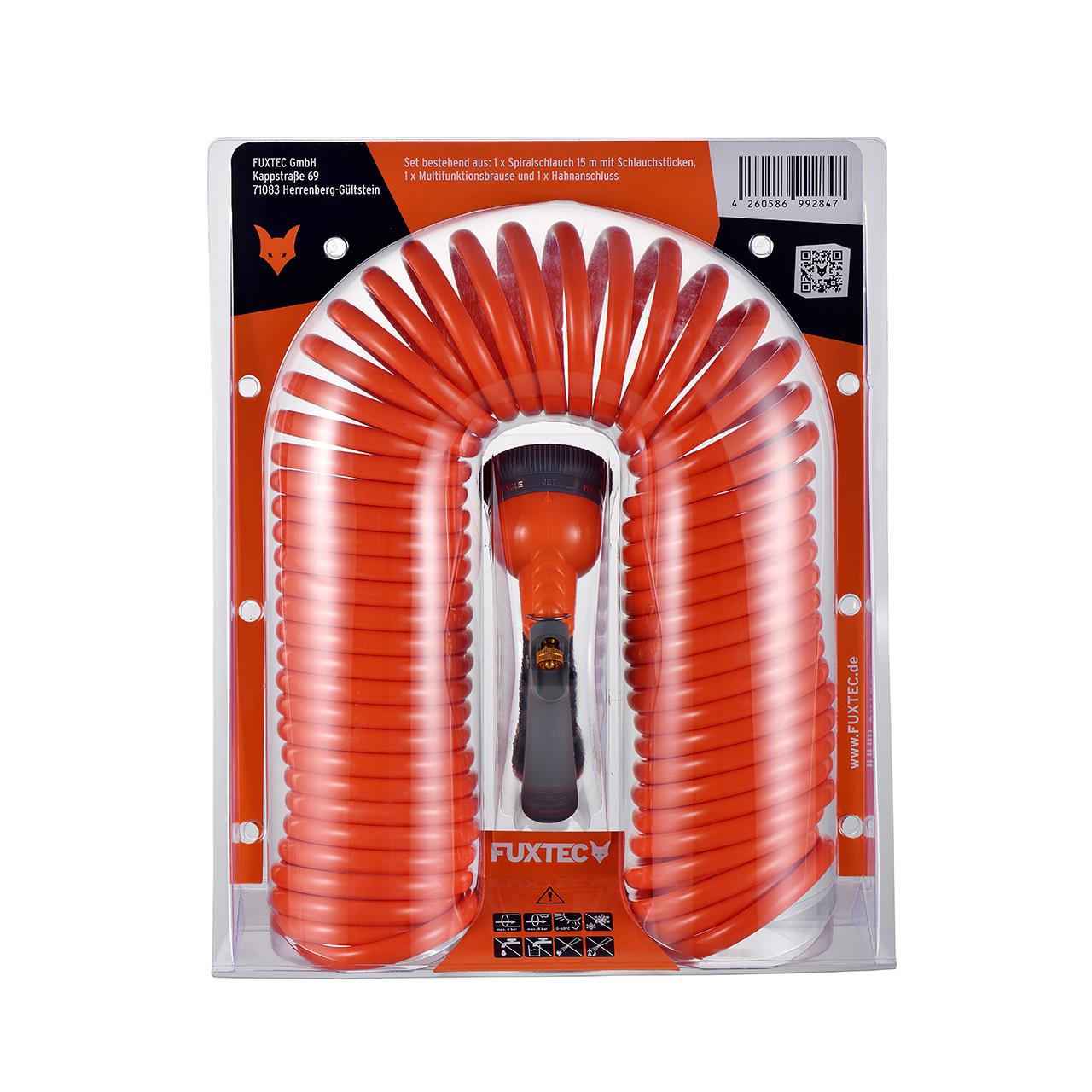 B-WARE FUXTEC Spiralschlauch Set FX-SPS1