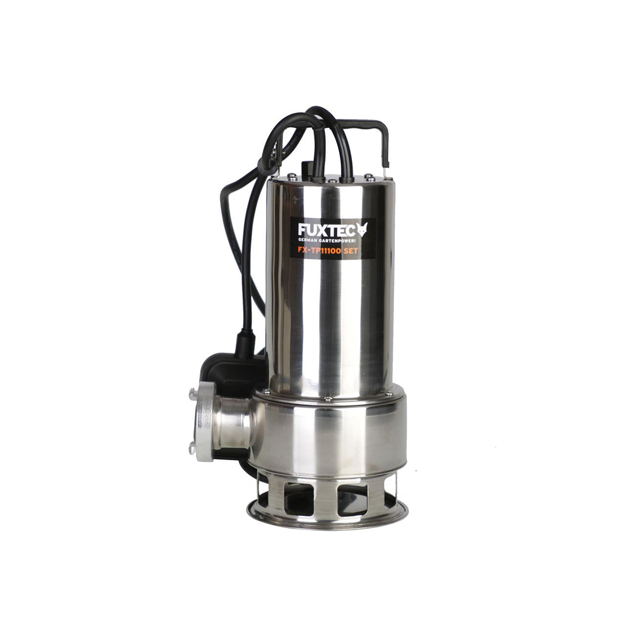 B-WARE FUXTEC Tauchpumpe - Schmutzwasserpumpe FX-TP11000 INOX (Edelstahl) - 1100 Watt