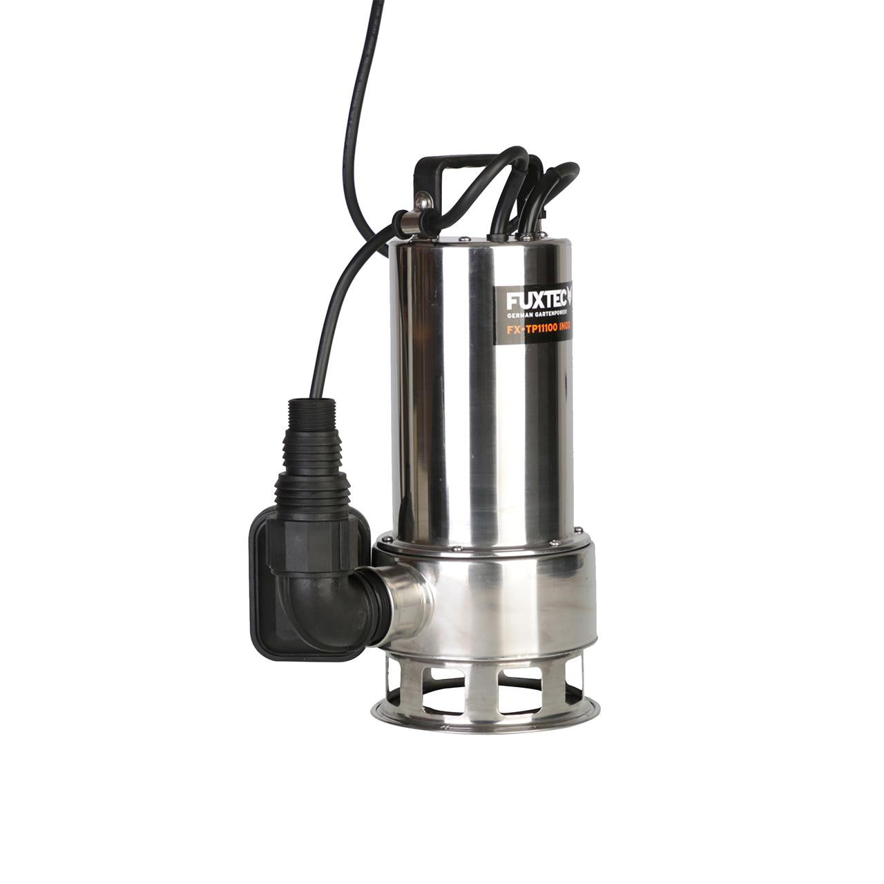 B-WARE FUXTEC Tauchpumpe - Schmutzwasserpumpe FX-TP11000 INOX (Edelstahl) - 1100 Watt
