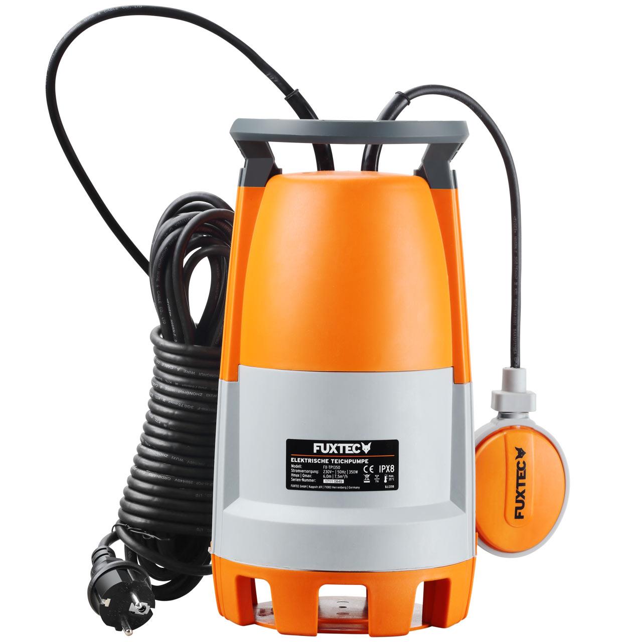 B-WARE FUXTEC Tauchpumpe FX-TP1350 - 350 Watt