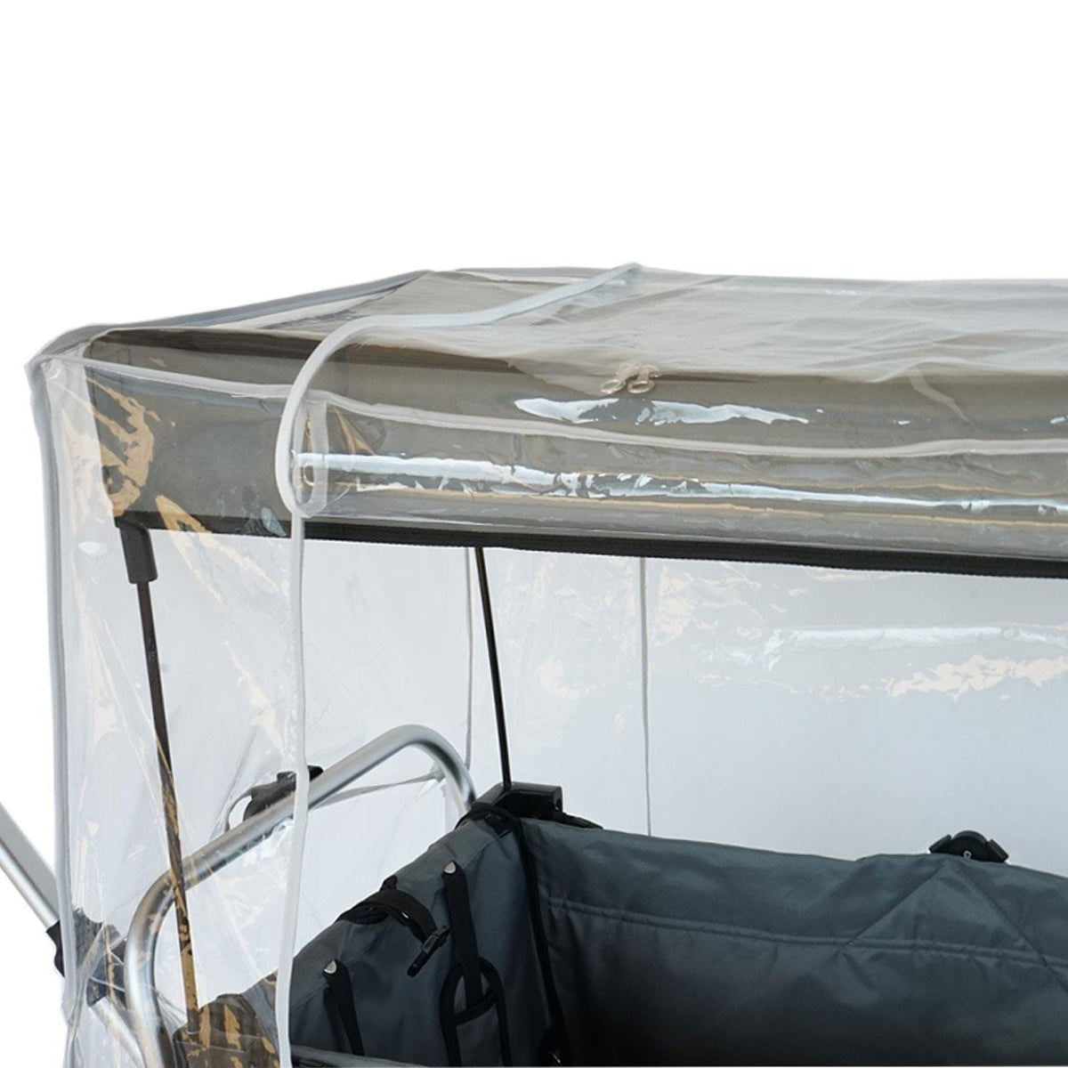 Bild 1 B-WARE Regenschutz transparent für Bollerwagen CTL900 & CTL950