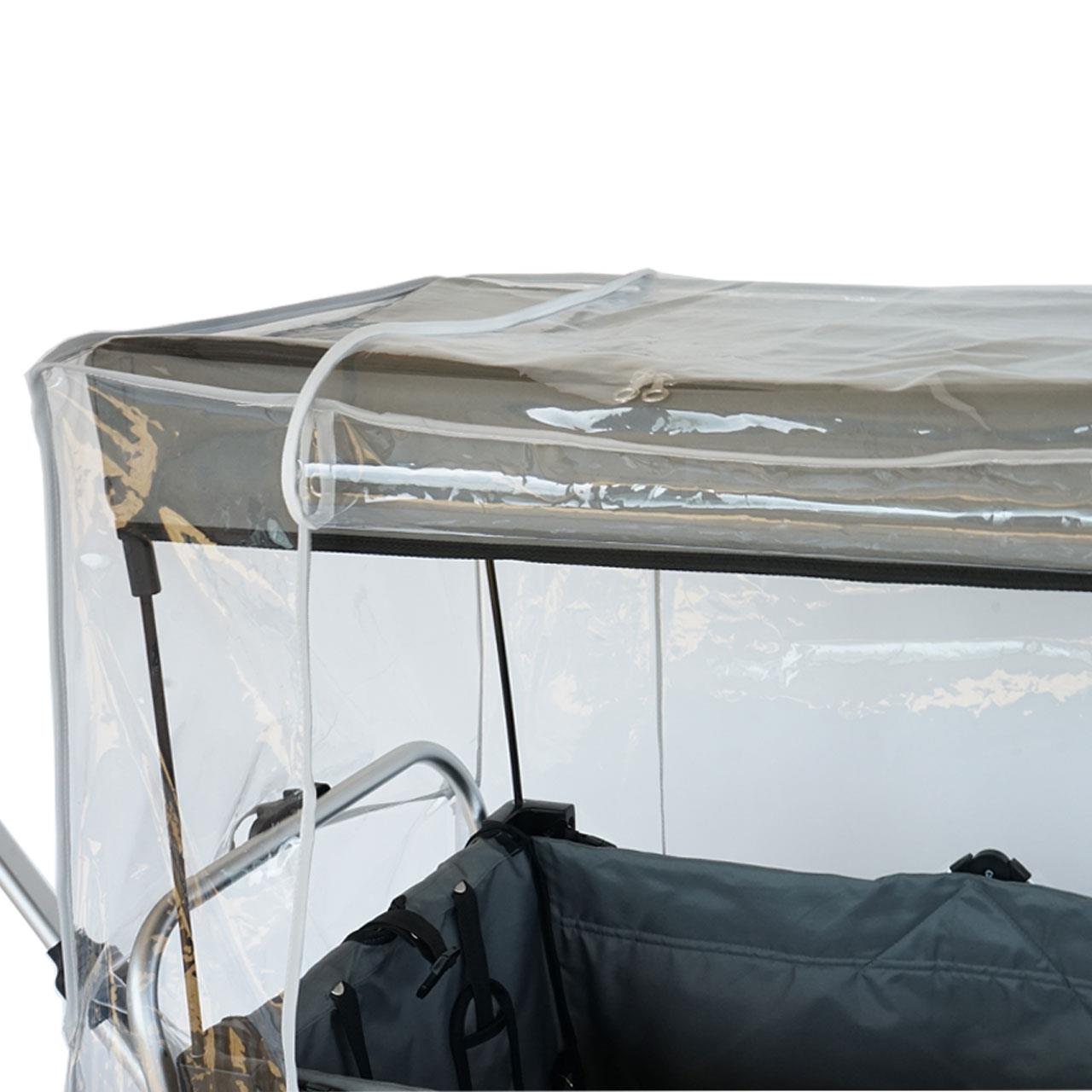 B-Ware Regenschutz transparent für Bollerwagen CTL900