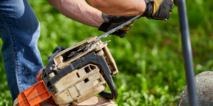 Kettensäge reinigen leicht gemacht: Tipps für eine optimale Schnittleistung  - FUXTEC Gartenratgeber